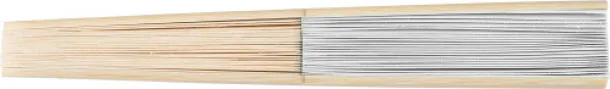 ELIO Bamboo hand held fan Bijela