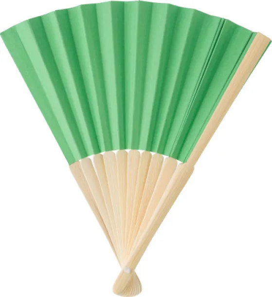 ELIO Bamboo hand held fan