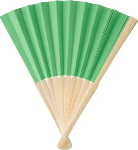 ELIO Bamboo hand held fan