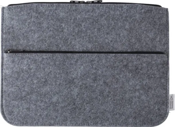 Emilia rPET felt laptop pouch  Siva