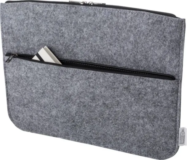 Emilia rPET felt laptop pouch 