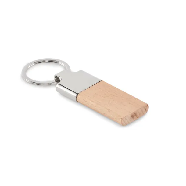 LLAVING Key ring with rubber wood Wood