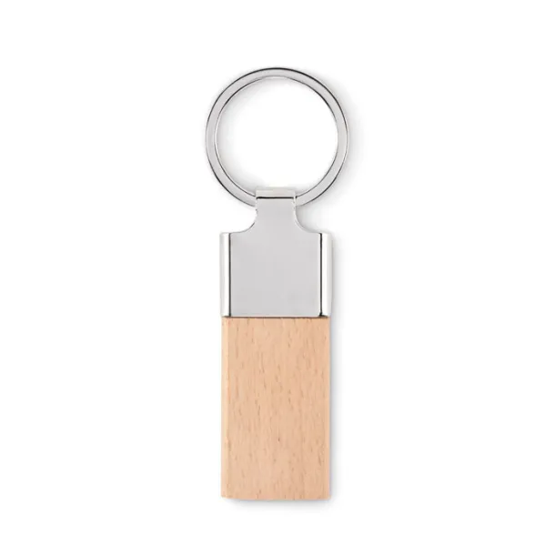 LLAVING Key ring with rubber wood Wood