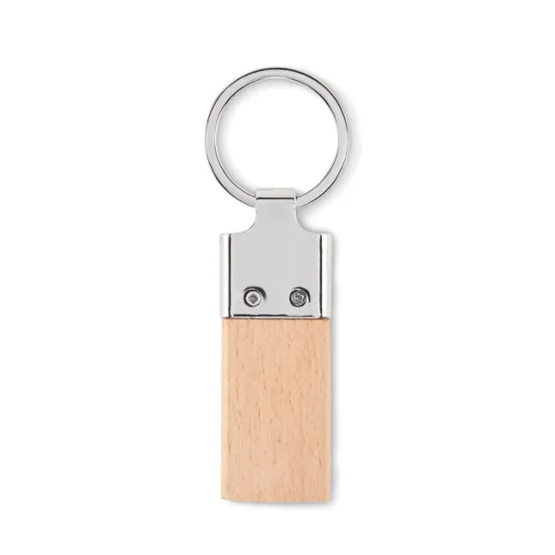 LLAVING Key ring with rubber wood Wood