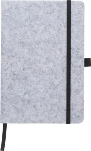 Harper rPET felt notebook  Siva