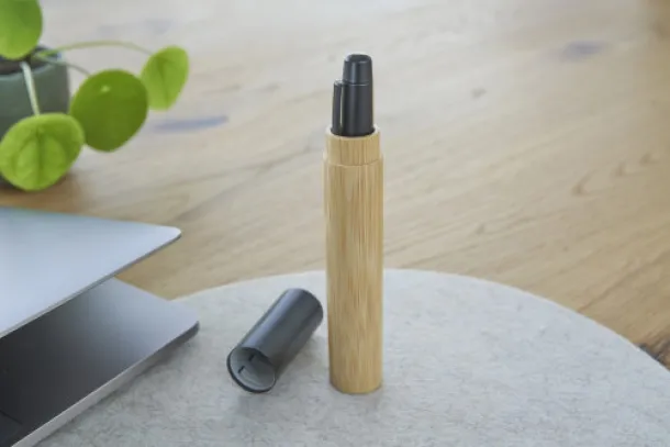 Anke Stainless steel twist ballpen Crna