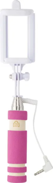  URSULA ABS teleskopski selfie stick pink