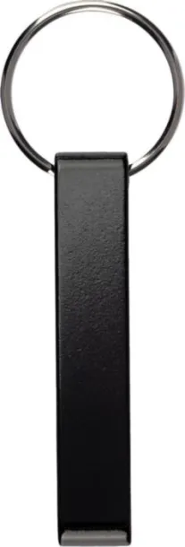 Anneliese Recycled aluminium key holder  Crna
