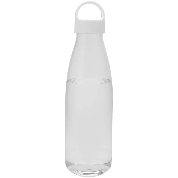 Bergen 800 ml recycled plastic water bottle - Unbranded White