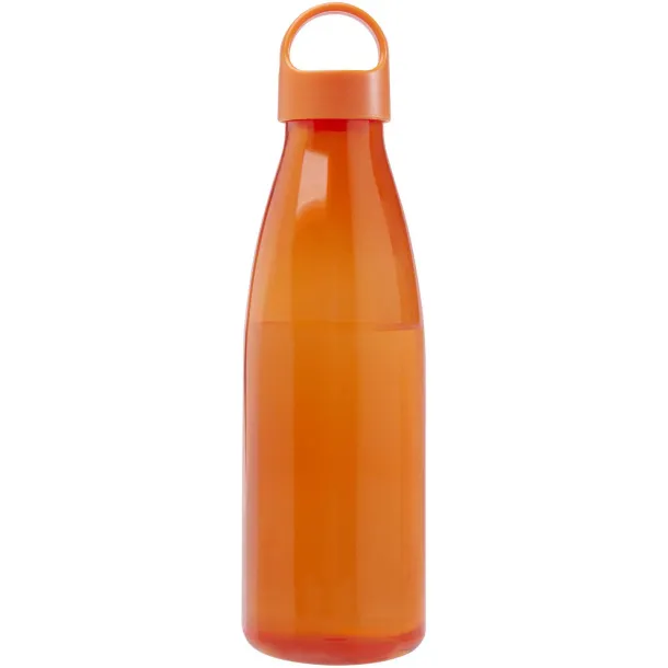 Bergen 800 ml recycled plastic water bottle - Unbranded Orange