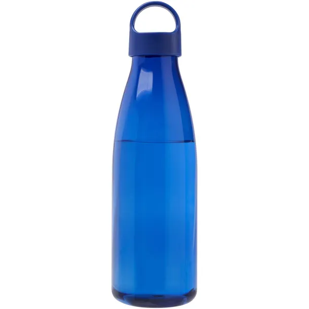 Bergen 800 ml recycled plastic water bottle Royal blue