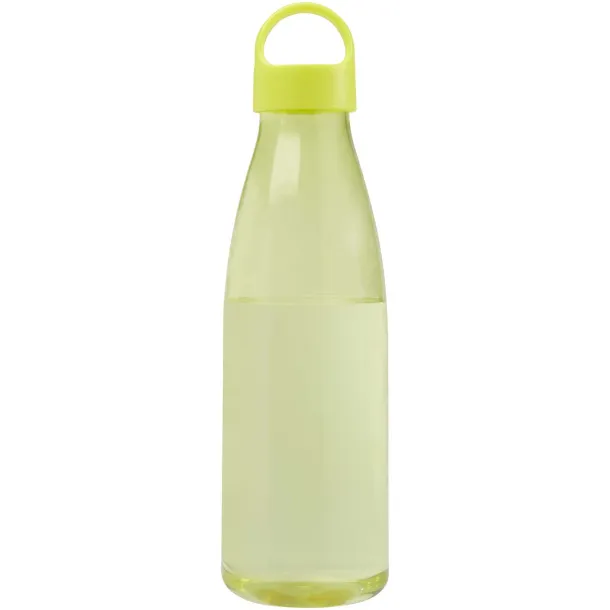 Bergen 800 ml recycled plastic water bottle Lime