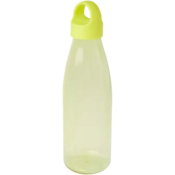 Bergen 800 ml recycled plastic water bottle Lime