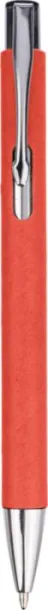 Debra Recycled carton ballpen red