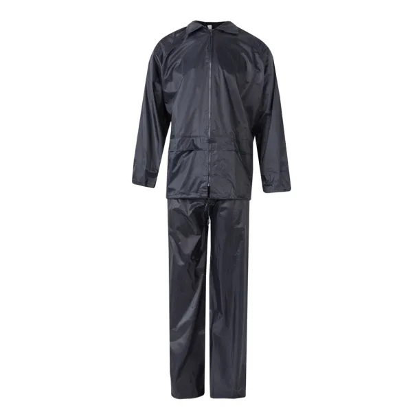 VL SEDNA Rain suit (225g/m²), two-piece in polyester (100%) with PVC coating Blue