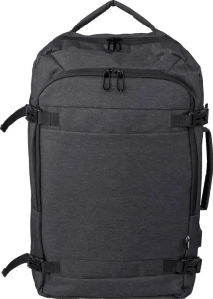 MALCOLM rPET poliesterski (300D) ruksak, 17" Crna