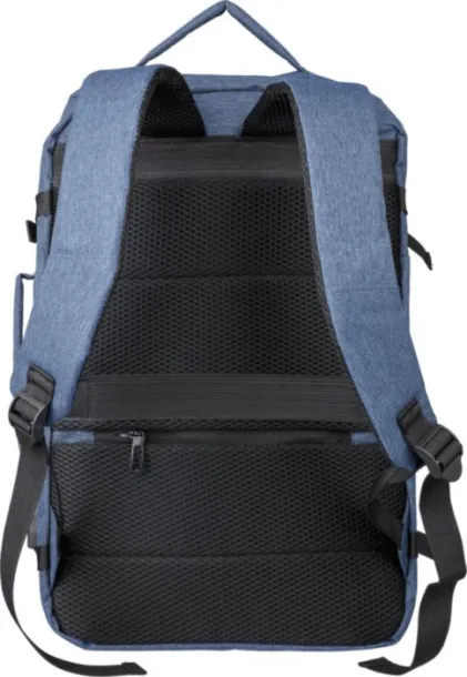 MALCOLM rPET polyester (300D) backpack Plava