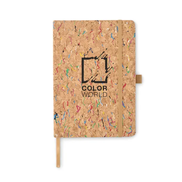 CORNOTA A5 cork coloured notebook Beige