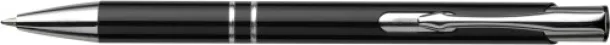 Kamari Recycled aluminium ballpen  Crna