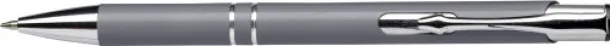 Kamari Recycled aluminium ballpen  grey