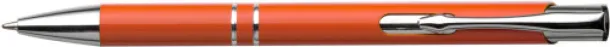 Kamari Recycled aluminium ballpen  orange