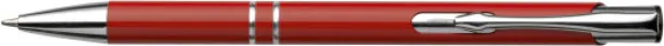 Kamari Recycled aluminium ballpen  red