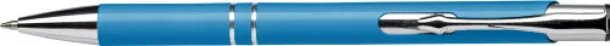 Kamari Recycled aluminium ballpen  light blue