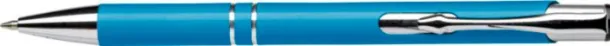 Kamari Recycled aluminium ballpen  light blue