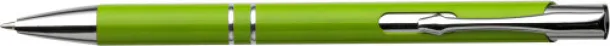 Kamari Recycled aluminium ballpen  light green