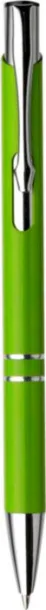 Kamari Recycled aluminium ballpen  light green