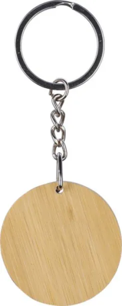 Gene Bamboo keychain Crna
