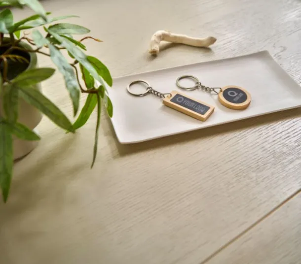 Gene Bamboo keychain