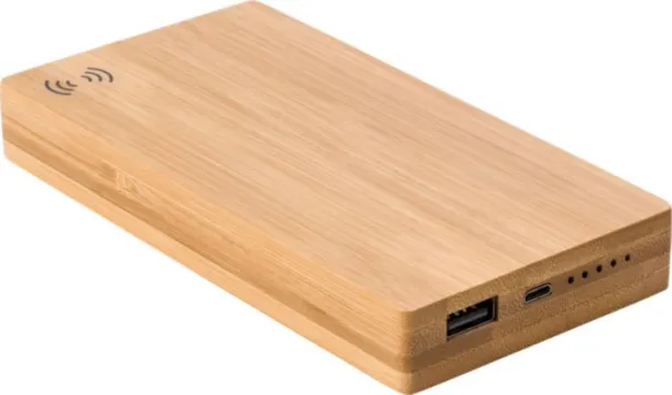 WALTER prijenosna baterija od bambusa, 6 000 mAh