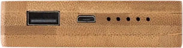 WALTER prijenosna baterija od bambusa, 6 000 mAh