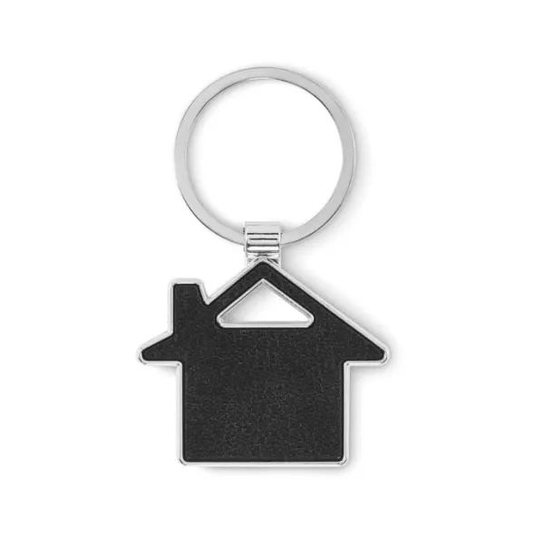 LOUSE House shaped key ring Black