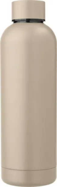 ISAIAH Recycled stainless steel bottle beige