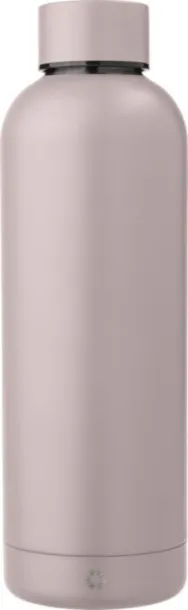 ISAIAH Recycled stainless steel bottle pastel pink