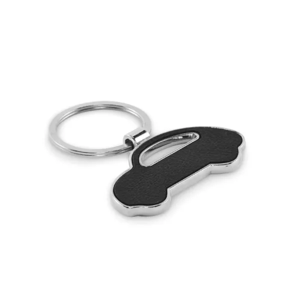 LAR Car shaped key ring Black