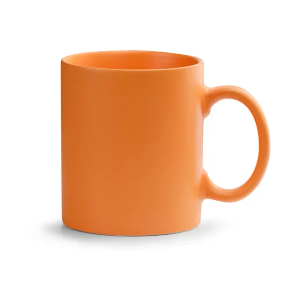 BARINE MATTE 350 mL ceramic mug Orange