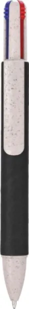 Deborah Recycled carton four-color ballpen Crna