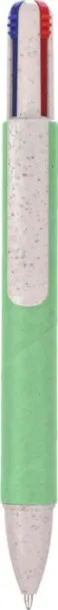 Deborah Recycled carton four-color ballpen green