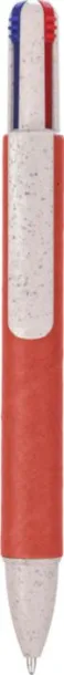 Deborah Recycled carton four-color ballpen red