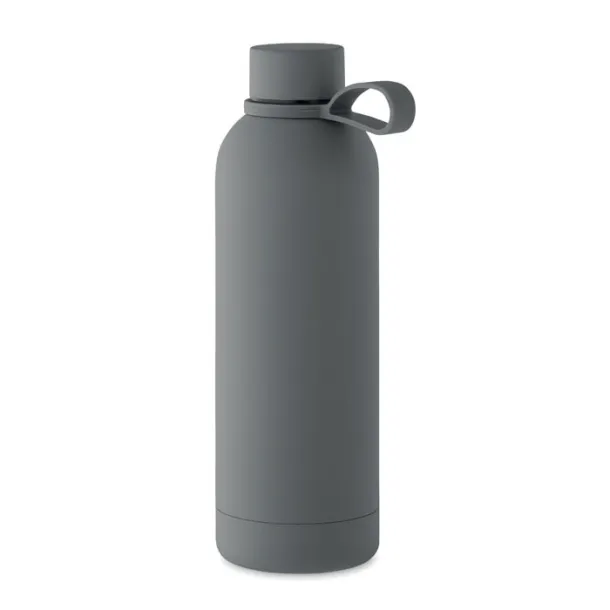 EMERALD Double wall bottle 500 ml stone grey