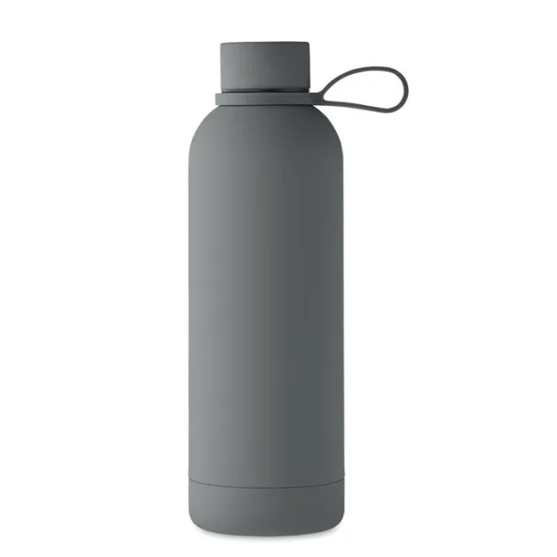 EMERALD Double wall bottle 500 ml stone grey