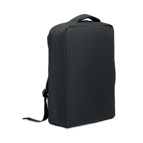 LAUGAR Slim 15 inch laptop backpack Black