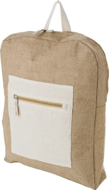 Edison Jute backpack 