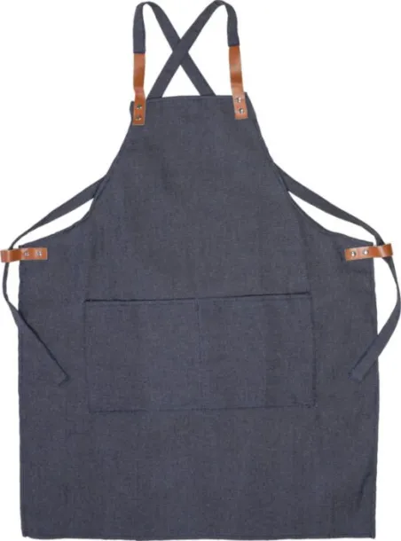 Greg Denim apron (280 gsm) Plava