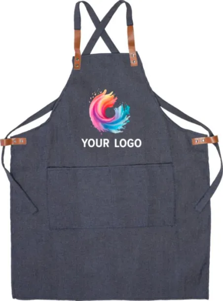 Greg Denim apron (280 gsm) Plava