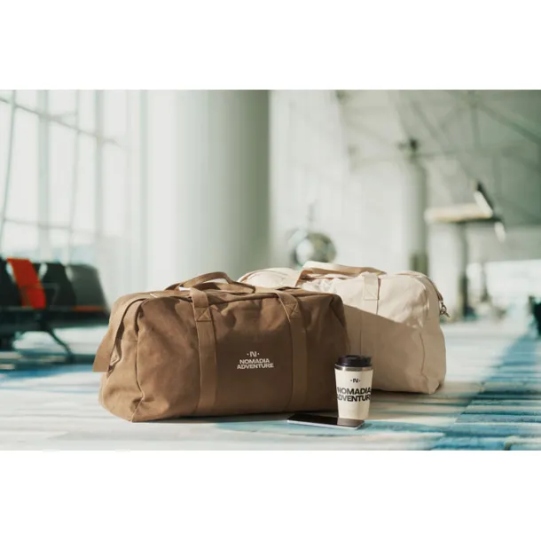 DUFFAS COLOUR Duffle travel bag 450 gr/m² khaki