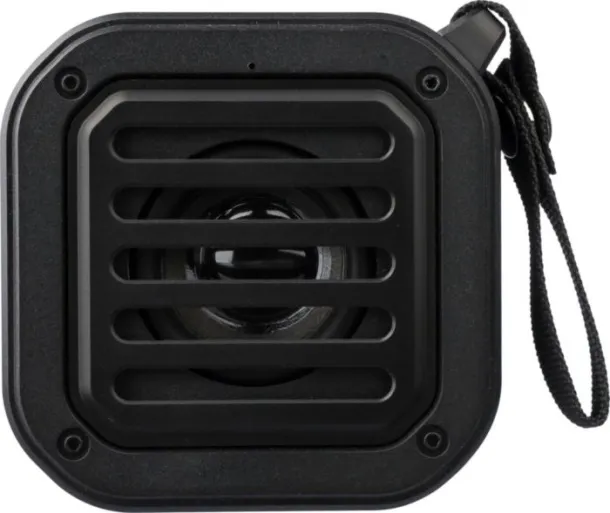 Lois Recycled ABS outdoor speaker Crna